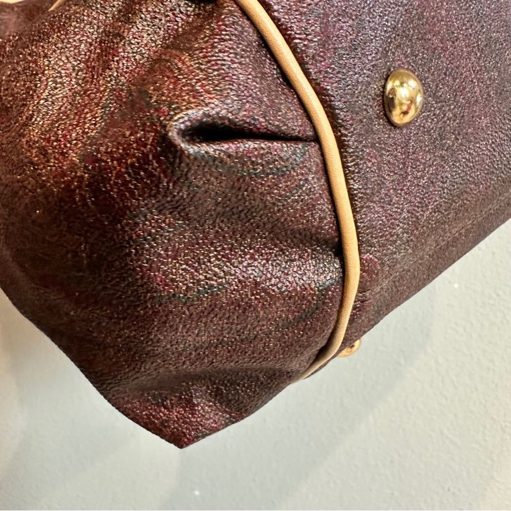 ETRO | Paisley Jacquard leather trimmed shoulder bag - Picture 8 of 13